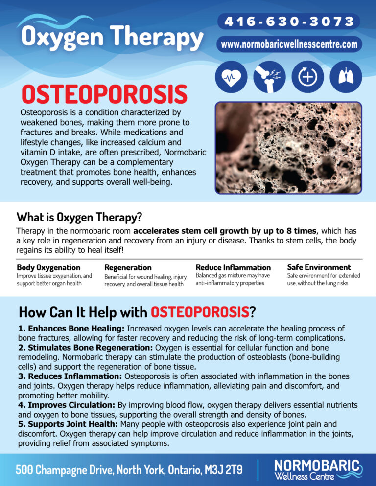 Oxygen Therapy for Osteoporosis