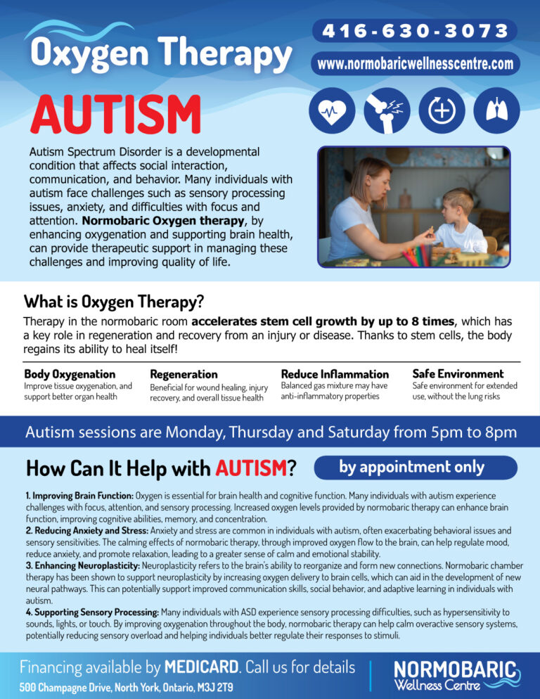 Oxygen Therapy for Autism