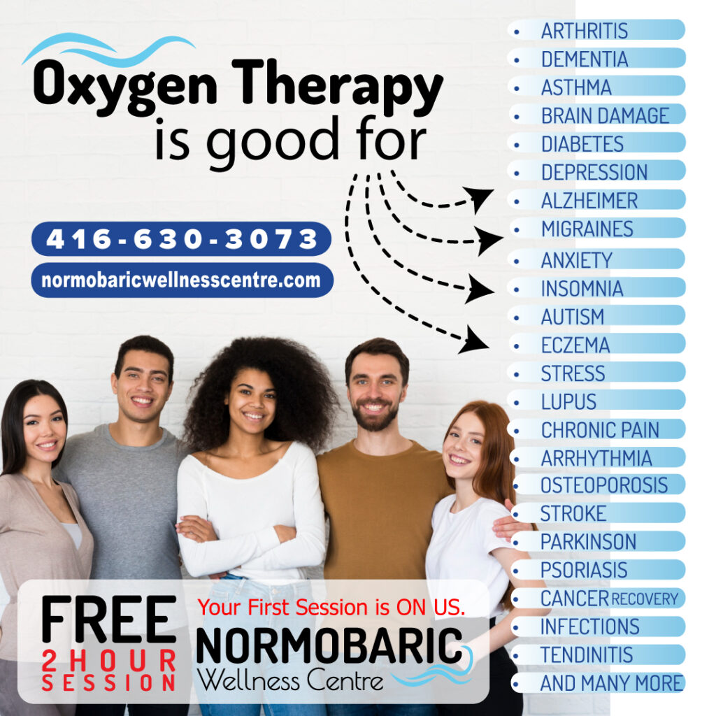 Normobaric Oxygen Therapy is good for many conditions