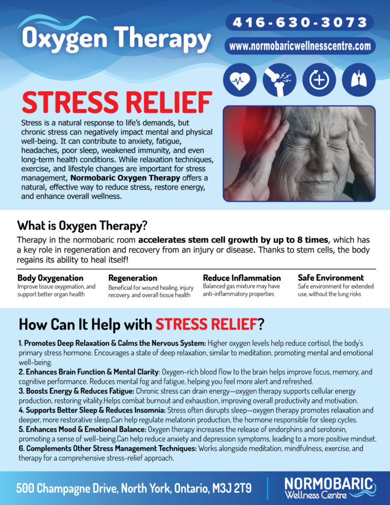 oxygen therapy for stress
