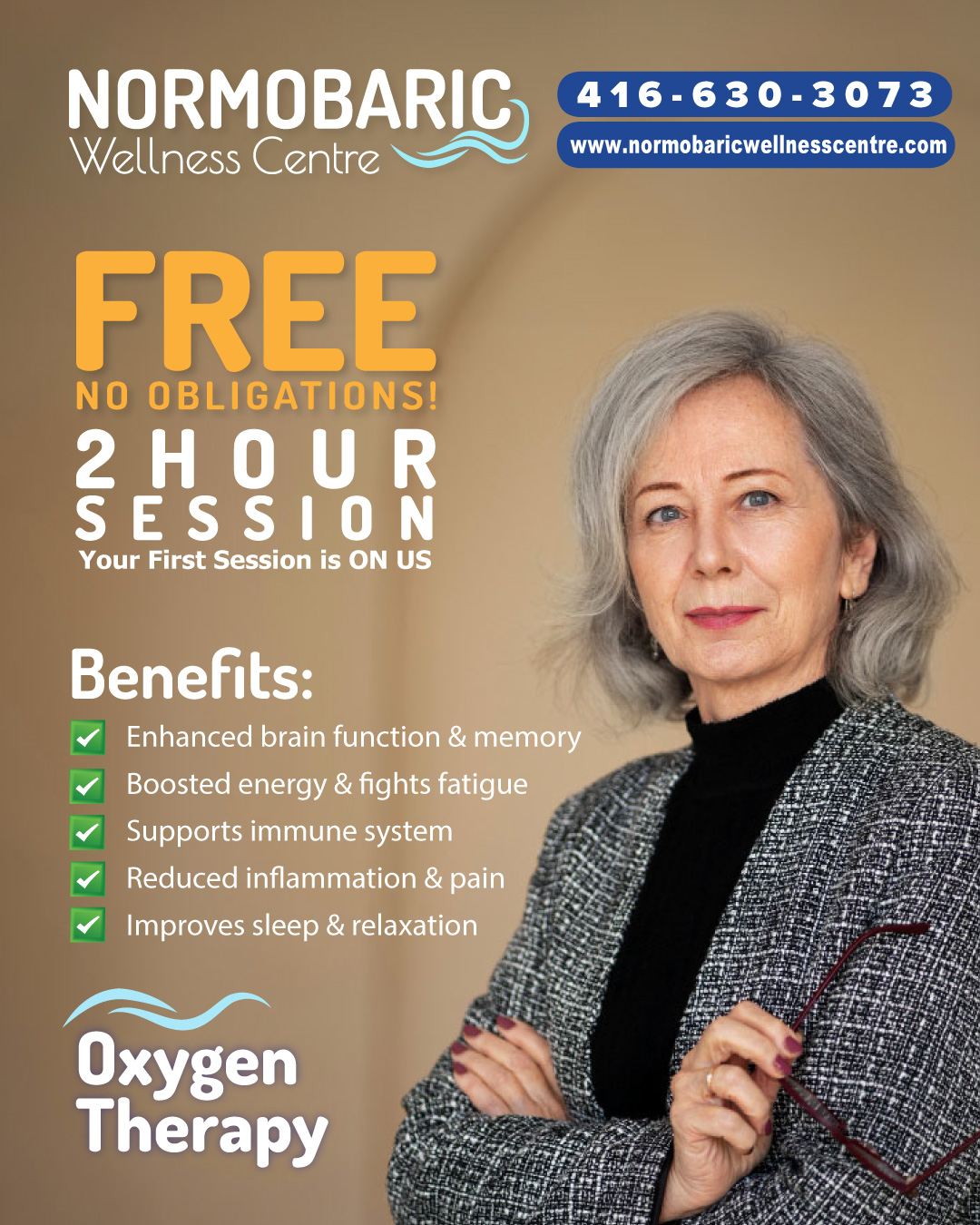 Wellness Centre Toronto - Normobaric Wellness Centre