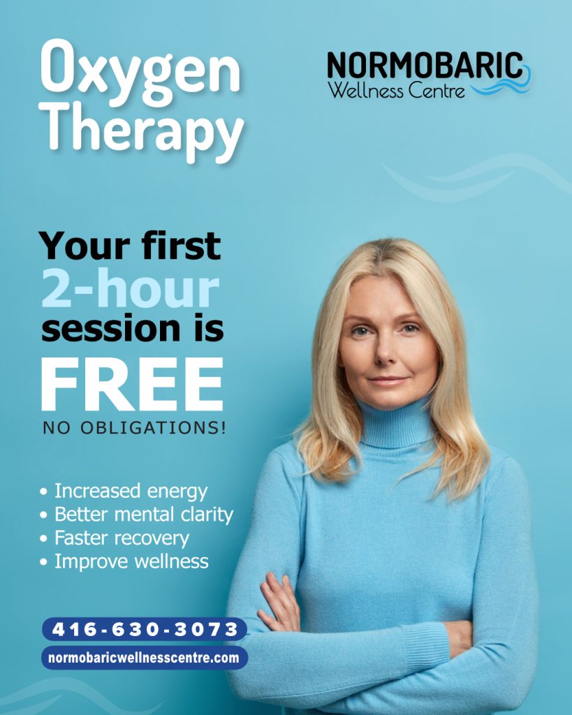 Give Your Body the Oxygen It Deserves - Oxygen Therapy - Normobaric ...