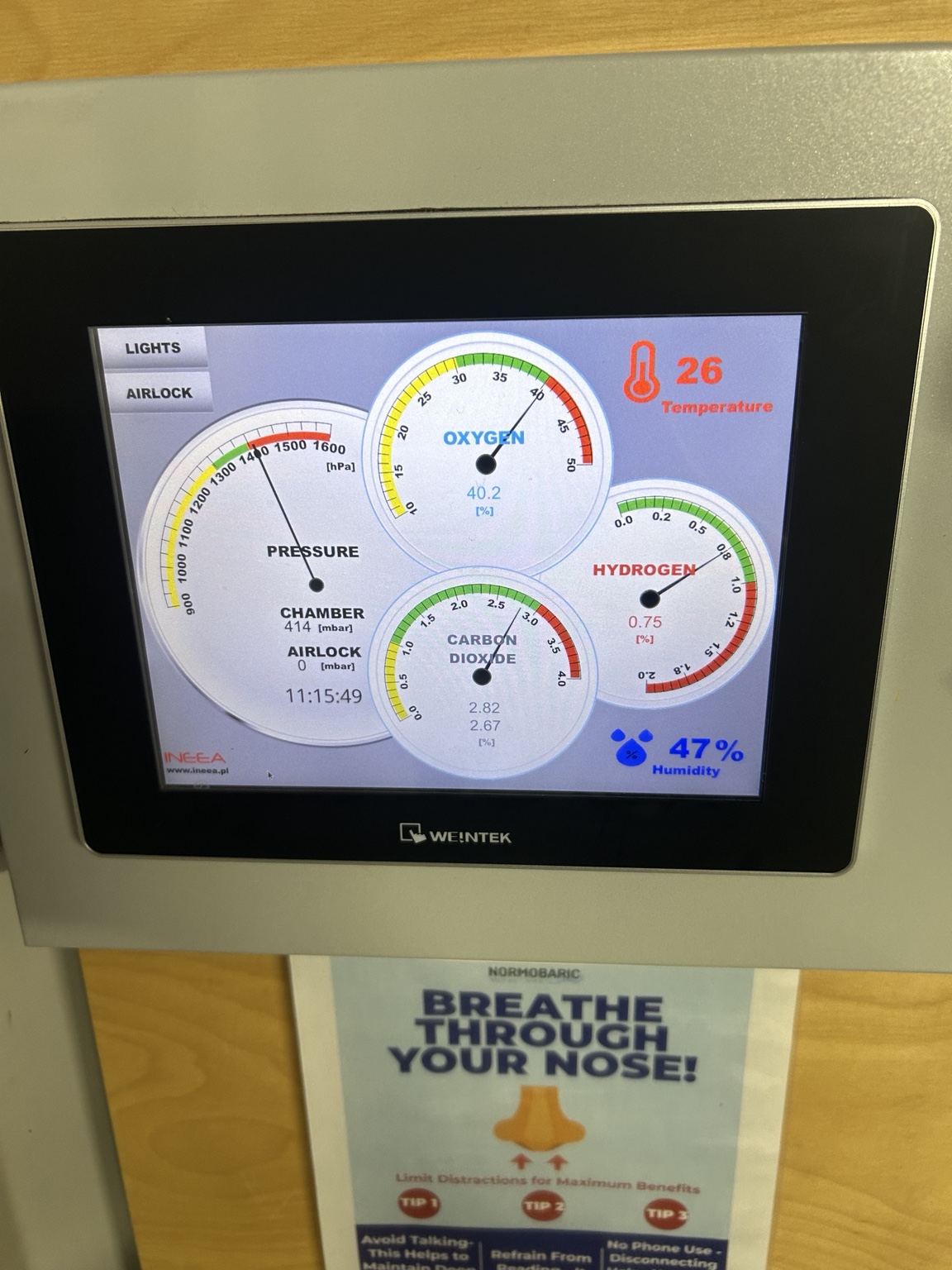 control panel